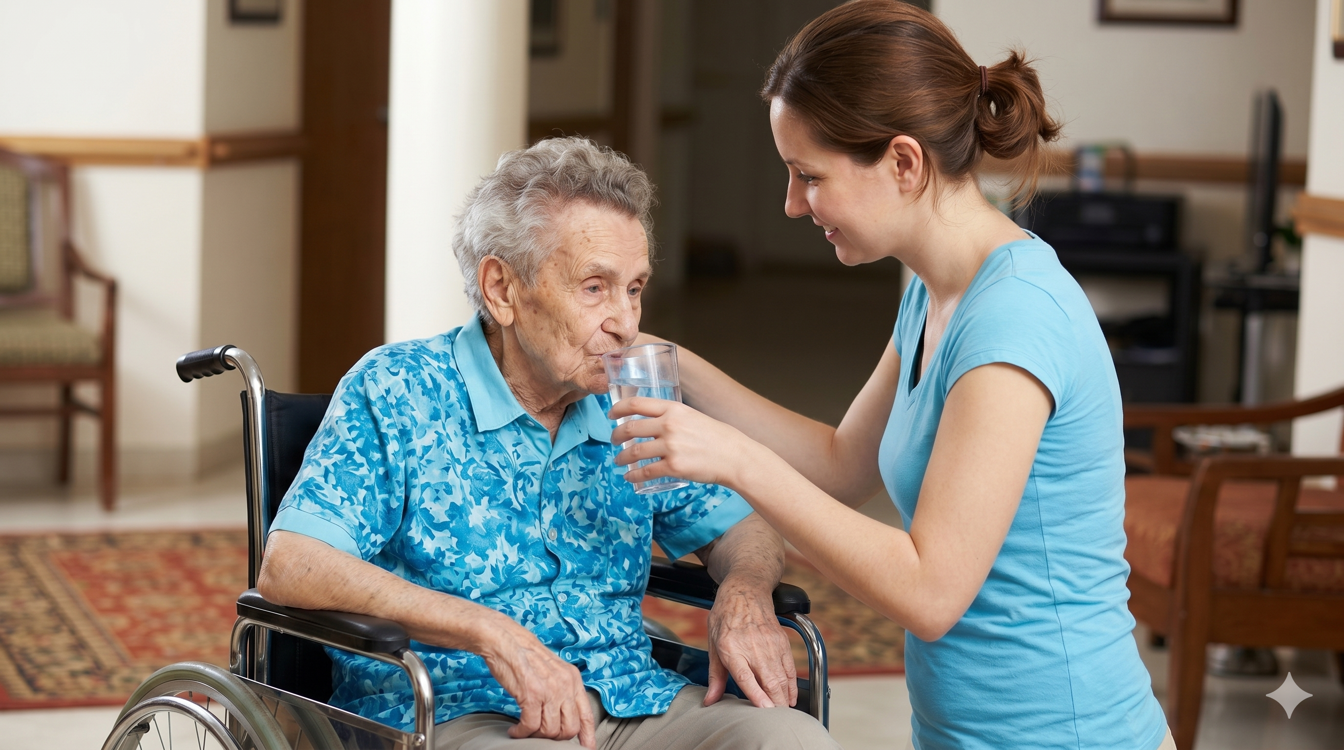 Home Care – Caregiver with Elderly